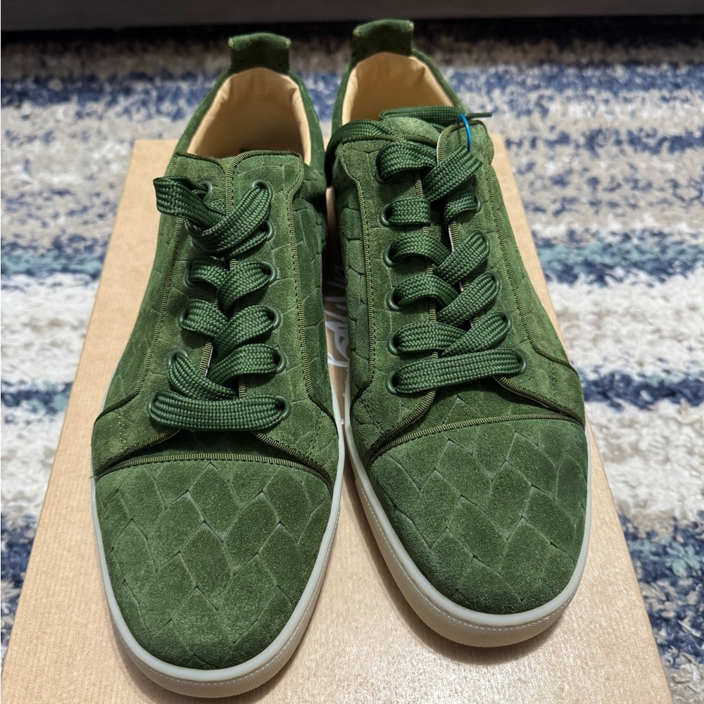 Christian Louboutin Men Louis Junior Orlato Flat US 9  / 42 Low Top Sneakers